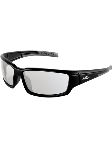 Maki® Indoor/Outdoor Anti-Fog Clear Lens, Matte Black Frame