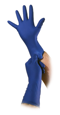 Blue Lightning - Disposable Powder Free Latex Gloves