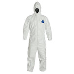 Tyvek® Hooded Coveralls with Elastic Wrists & Ankles