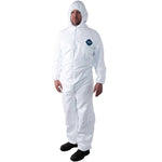 Tyvek® Hooded Coveralls with Elastic Wrists & Ankles