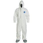 Tyvek® Hooded Coveralls with Elastic Wrists & Ankles