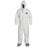 Tyvek® Hooded Coveralls with Elastic Wrists & Ankles