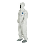 Tyvek® Hooded Coveralls with Elastic Wrists & Ankles