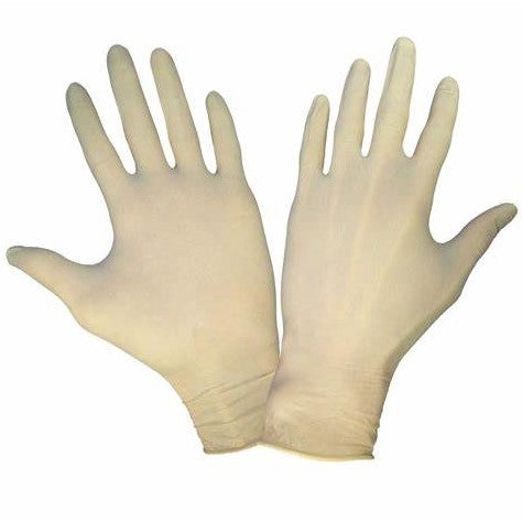 Disposable - Natural Rubber Latex, Low Powder, Industrial Grade Gloves