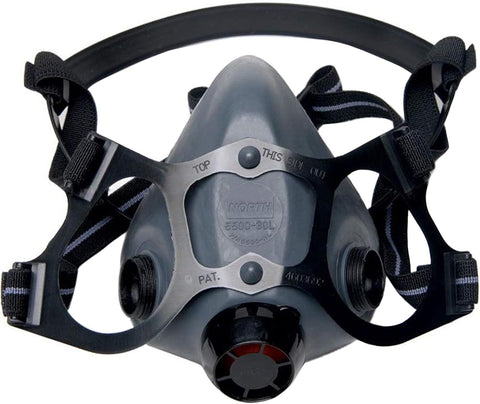 Honeywell North® Half Mask Respirator, Threaded, NIOSH