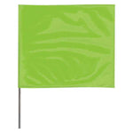 Presco High Visibility Marking Flags, PVC Staff 30", 50 per Bundle