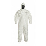 DuPont™ Tychem® 4000 Coverall with Hood, Elastic Wrists & Ankles