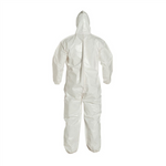 DuPont™ Tychem® 4000 Coverall with Hood, Elastic Wrists & Ankles